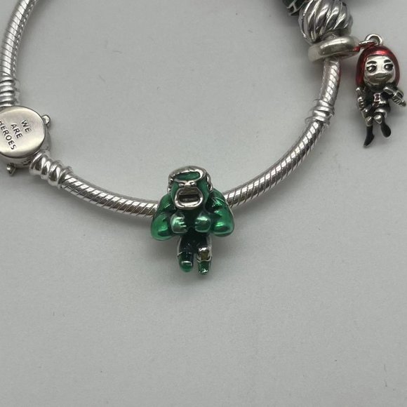 Pandora Marvel Heroes Rally Bracelet And Multiple Pendant - Picture 2 of 14